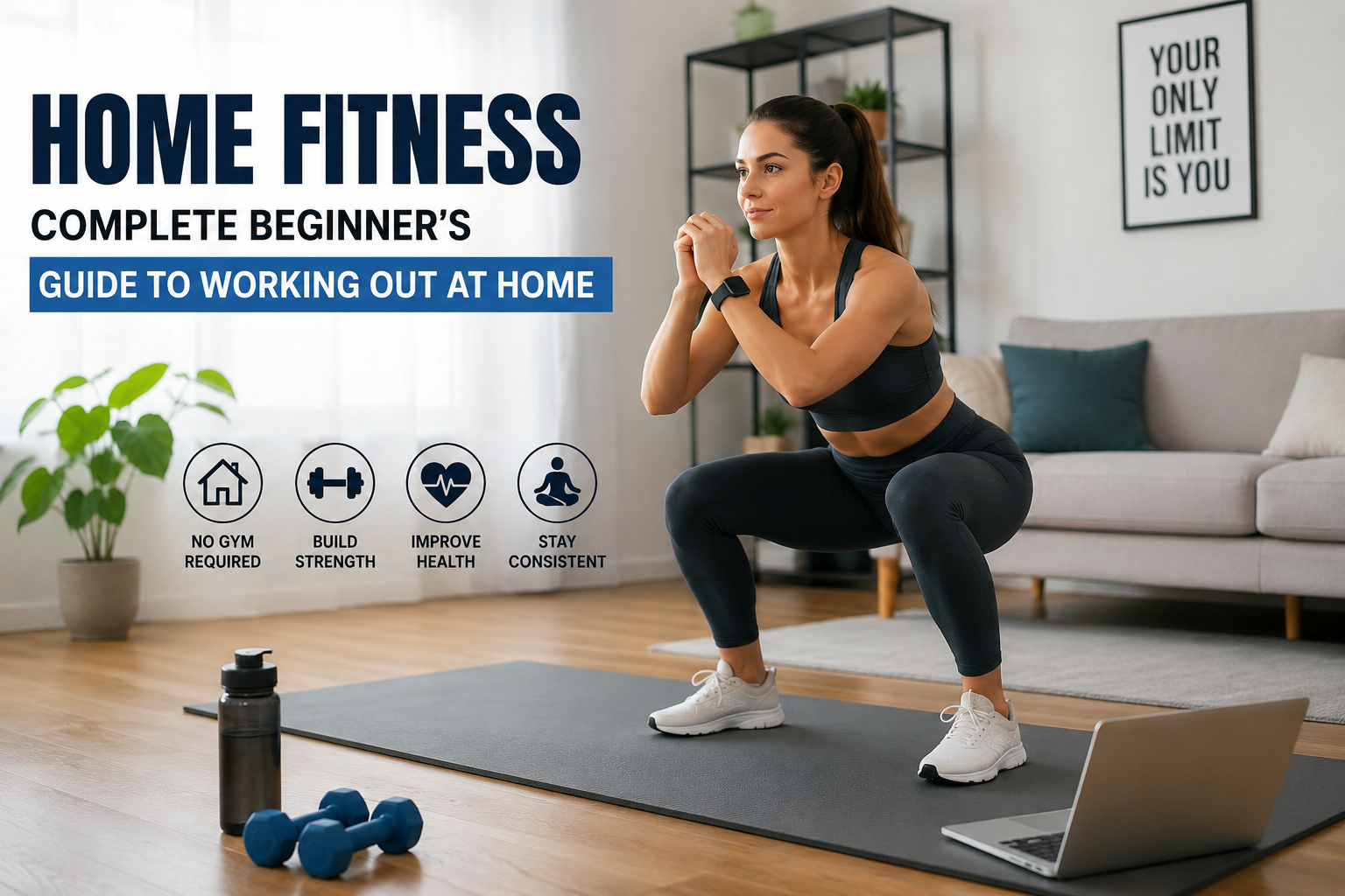 Home Fitness: Complete Beginner’s Guide to Working Out at Home