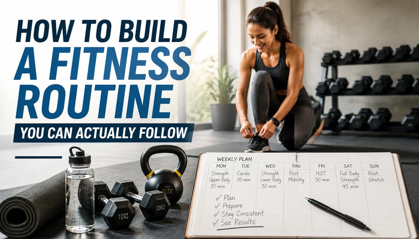 How to Build a Fitness Routine You Can Actually Follow